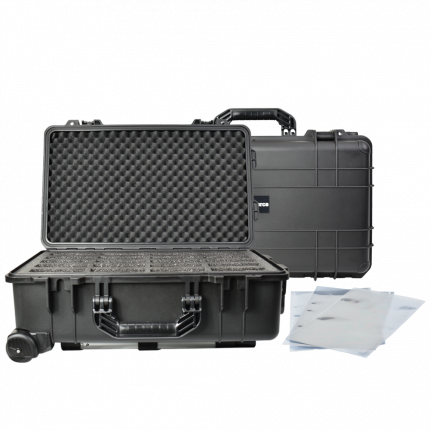 SiForce iL20 Hard Drive Transport Case - Fits 20 x 3.5 inch Internal Hard Drives including 20 Anti-static sleeves