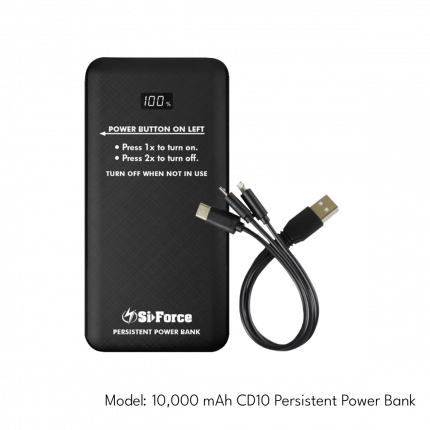 SiForce Persistent Power Banks